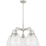 Bristol 5 Light Chandelier 17 Inch Tall and 27 Inch Wide by Innovations - 516-5CR-GBD-9