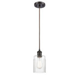 Hadley 1 Light Cord Hung Mini Pendant 9 and 4.5 Inch Wide by Innovations - 516-1P-G34