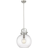 Newton Sphere 1 Light Stem Hung Mini Pendant 15.38 X 12 Inch by Innovations - 410-1SM-G410-12