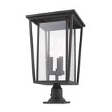 Seoul 3 Light Outdoor Post Mount Lantern 14.25 x 105.5 Inch by Z-Lite - 571PHXLR1
