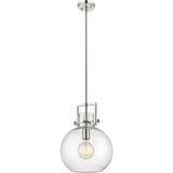 Newton Sphere 1 Light Mini Pendant 13.75 and 12 Inch Wide by Innovations - 411-1SM-G410-12