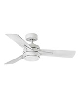Ventus 44 Inch 3 Blade Ceiling Fan with Light Kit by Hinkley - 902844F