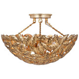 Kelan 3 Light 16 Inch Wide Semi Flush Mount by Visual Comfort Studio - AF1173