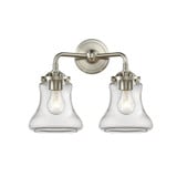 Bellmont 100W 2 LED Bath Vanity 11.5 Inch and 14 Inch Wide by Innovations - 284-2W-G19-LED