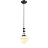 Oxford 100W 1 LED Adjustable Mini Pendant 11.63 X 7.25 Inch by Innovations - 206-G53-LED