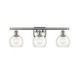 Athens 100W 3 LED Bath Vanity 8.88 Inch and 25.88 Inch Wide by Innovations - 516-3W-G12-6-LED