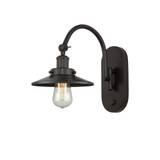 Railroad 1 Light Adjustable Swing Arm Wall Sconce 11X8 Inch by Innovations - 918-1W-M1-M7