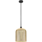 Bridal Veil 1 Light 12" Stem Hung Mini Pendant 8.5X5 Wide by Innovations - 616-1S-G559-12