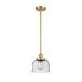 Bell 1 Light Mini Pendant 10 Inch Tall and 8 Inch Wide by Innovations - 916-1S-G7