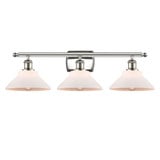 Orwell 100W 3 LED Bath Vanity 8 Inch Tall X 28.38 Inch Wide by Innovations - 516-3W-G13-LED