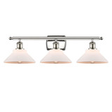 Orwell 100W 3 LED Bath Vanity 8 Inch Tall X 28.38 Inch Wide by Innovations - 516-3W-G13-LED