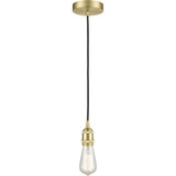 Edison 100W 1 LED Cord Hung Mini Pendant 3.25X4.75 Inch Wide by Innovations - 616-1P-LED