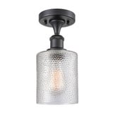 Cobbleskill 1 Light Semi Flush Mount 10.25 and 5 Inch Wide by Innovations - 516-1C-G11
