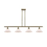 Orwell 100W 4 LED Stem Hung Island 7.5 Inch and 48 Inch Wide by Innovations - 516-4I-G13-LED