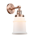 Canton 100W 1 LED Adjustable Left Wall Sconce 11 X 6.5 Inch by Innovations - 203SW-G18-LED