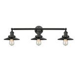 Railroad 100W 3 LED Bath Vanity 10 Inch Tall X 32 Inch Wide by Innovations - 205-M1-M7-LED