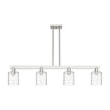 Cobbleskill 4 Light Stem Hung Island 9.88 X 47.75 Inch Wide by Innovations - 716-4I-G11