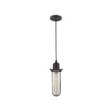 Centri 1 Light Cord hung Mini Pendant 11 and 4.5 Inch Wide by Innovations - 900-1P-CE228