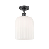 Bridal Veil 1 Light 8" Semi Flush Mount 10.25 X 5 Inch Wide by Innovations - 516-1C-G559-8