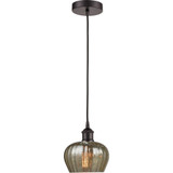 Fenton 100W 1 LED Cord Down Mini Pendant 7.5 X 6.5 Inch Wide by Innovations - 616-1P-G9-LED