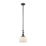 Bell 1 Light Adjustable Mini Pendant 11.63 X 7.75 Inch Wide by Innovations - 206-G7