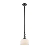 Bell 1 Light Adjustable Mini Pendant 11.63 X 7.75 Inch Wide by Innovations - 206-G7