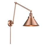 Briarcliff 100W 1 LED Adjustable Swing Arm Wall Sconce 30X10 by Innovations - 238-M10-LED