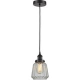 Chatham 100W 1 LED Cord hung Mini Pendant 11 and 7 Inch Wide by Innovations - 616-1PH-G14-LED