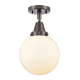 Beacon 1 Light Semi Flush Mount 12.75 Inch and 8 Inch Wide by Innovations - 447-1C-G20-8