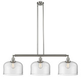 Bell 3 Light Stem Adjustable Island 13 Inch and 42 Inch Wide by Innovations - 213-G7-L