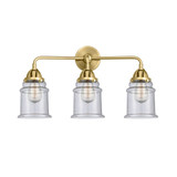 Canton 3 Light Bath Vanity 11.63 Inch Tall and 24 Inch Wide by Innovations - 288-3W-G18