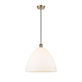 Bristol 1 Light Cord hung Pendant 17 Inch and 16 Inch Wide by Innovations - 516-1P-GBD-16