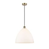 Bristol 1 Light Cord hung Pendant 17 Inch and 16 Inch Wide by Innovations - 516-1P-GBD-16