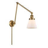 Cone 1 Light 6" Adjustable Swing Arm Wall Sconce 30X8 Inch by Innovations - 238-G6