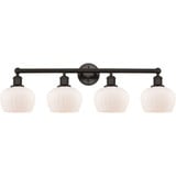 Fenton 4 Light Bath Vanity 9.75 Inch Tall and 33.5 Inch Wide by Innovations - 616-4W-G9