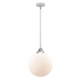 Beacon 1 Light Stem Hung Mini Pendant 14.5 Tall and 12 Wide by Innovations - 288-1S-G20-12