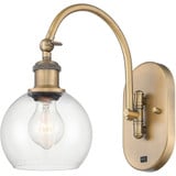 Athens 1 Light Adjustable Swing Arm Wall Sconce 11.38 X 5.88 by Innovations - 518-1W-G12-6