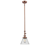 Cone 1 Light Adjustable Mini Pendant 11.88 X 7.75 Inch Wide by Innovations - 206-G4