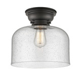 Bell 100W 1 LED Flush Mount 10 Inch Tall and 11.5 Inch Wide by Innovations - 623-1F-G7-L-LED