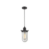Centri 1 Light Cord hung Mini Pendant 10 and 4.5 Inch Wide by Innovations - 900-1P-CE231