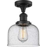 Bell 100W 1 LED Semi Flush Mount 11.5 Inch and 8 Inch Wide by Innovations - 517-1CH-G7-LED