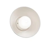 Ambiance 1 Light Coupe Wall Sconce 10 Inch X 10 Inch Wide by Justice Design - CER-3030