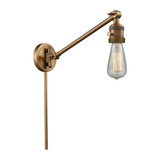 Bare Bulb 1 Light Adjustable Swing Arm Wall Sconce 25X 5 by Innovations - 237
