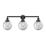Beacon 3 Light Bath Vanity 14 Inch Tall and 32 Inch Wide by Innovations - 205-G20-8