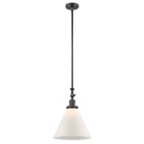 Cone 1 Light Adjustable Mini Pendant 16.88 and 12 Inch Wide by Innovations - 206-G4-L
