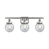 Beacon 100W 3 LED Bath Vanity 11 Inch Tall and 26 Inch Wide by Innovations - 916-3W-G20-6-LED