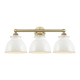 Adirondack 3 Light Bath Vanity 10.75 Inch X 26.25 Inch Wide by Innovations - 616-3W-M14