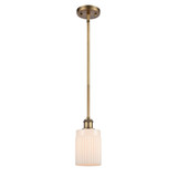 Hadley 100W 1 LED Mini Pendant 9 Inch Tall and 4.5 Inch Wide by Innovations - 516-1S-G34-LED