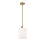 Bridal Veil 1 Light 8" Mini Pendant 9 Inch and 5 Inch Wide by Innovations - 516-1S-G559-8
