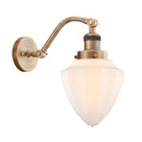 Bullet 1 Light Adjustable Wall Sconce 19.5 and 7 Inch Wide by Innovations - 515-1W-G66-7
